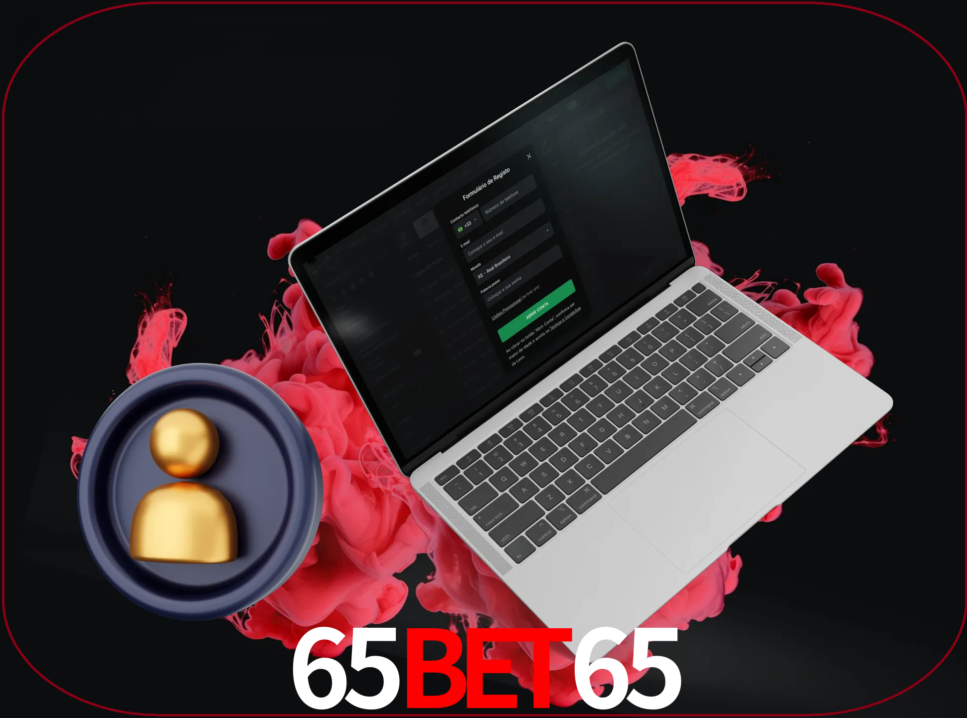 No cabeçalho do site 65BET65, clique no botão que o levará a um formulário especial onde terá de introduzir as suas informações actuais.