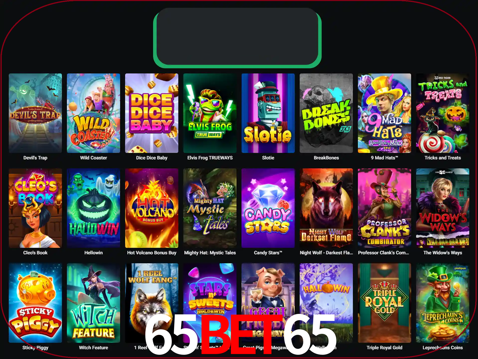 Procure por seus amados jogos de slot.