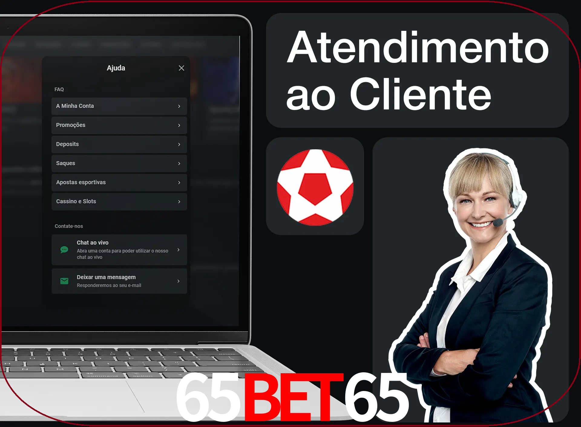 Você pode pedir nosso apoio para ajudar.